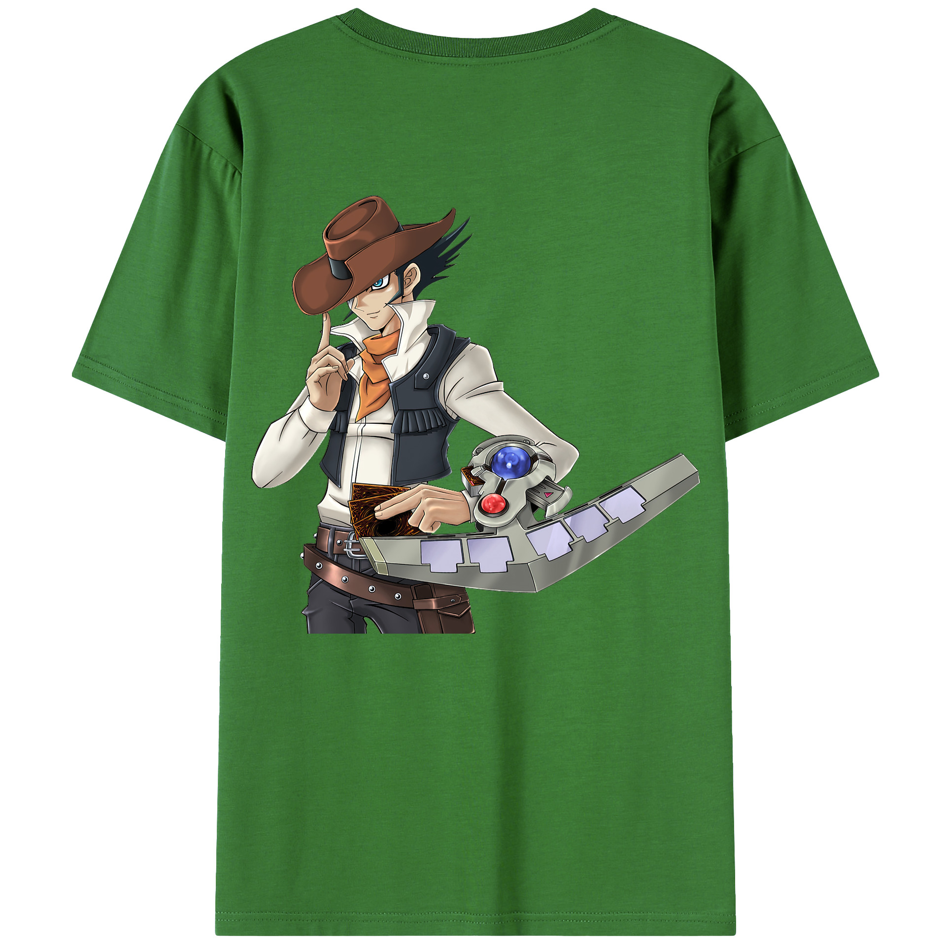 遊☆戯☆王 Yu-Gi-Oh! レディース半袖Tシャツ(バックプリント)